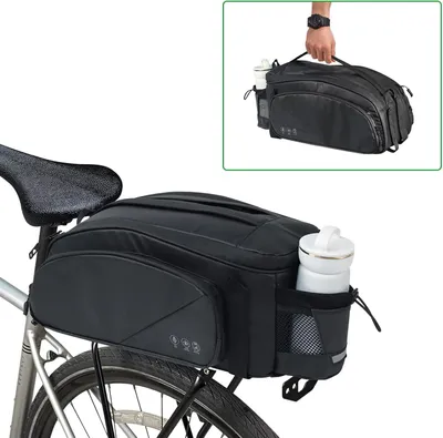 Zdjęcie produktu dla Torba rowerowa na bagaż - Wodoodporna - Z paskiem na ramię