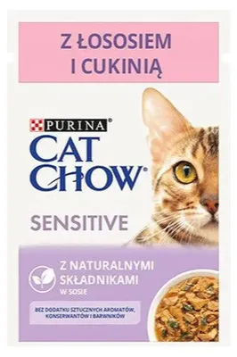 Obrázok produktu pre Purina SENSITIVE, Dospelý, Losos, 85 g