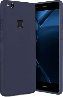 Produktbild von ONEFLOW® Slim Case kompatibel mit Huawei P10 - Hülle ultra dünn aus Silikon, Blau
