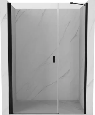 Zdjęcie produktu dla Mexen Mist-B drzwi prysznicowe uchylne 95 cm, transparent, czarne - 8A2-095-001-70-00