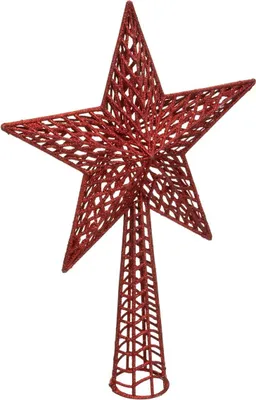 Immagine prodotto di Stella scintillante, h. 38 cm, rossa - Feeric Lights & Christmas