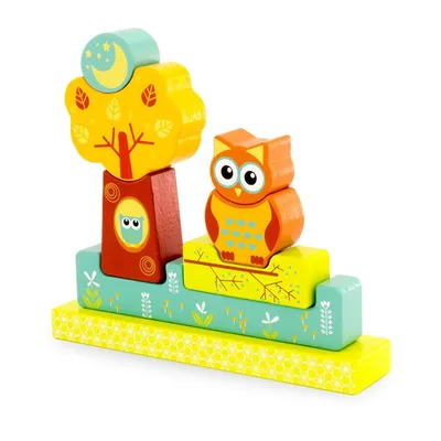 Produktbild von Magnetisch Puzzle Eule