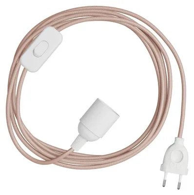 Immagine prodotto di Creative Cables - SnakeBis - Cablaggio con portalampada e cavo in tessuto colorato