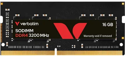 Produktbild von Verbatim 3200-22 SO 30110 - 16 GB - DDR4