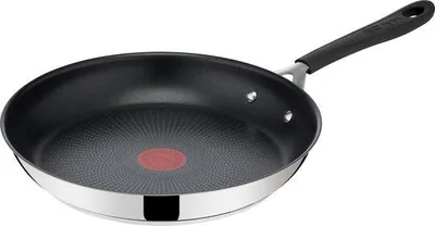 Immagine prodotto di Jamie Oliver by Tefal Tefal - Padella Home Cook di Jamie Oliver - 24 cm - Acciaio inox - Nero