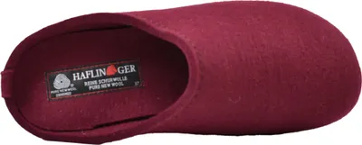 Produktbild von Haflinger 481024 Everest Fundus Schuhe Damen Hausschuhe Pantoffeln , Größe:37 EU, Farbe:Rot