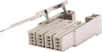 Obrázek produktu pro HARTING Han GigaBit modul Cat.6A zásuvka (F) krimpovací konektor, 8-pinový + stínění 50 V, 5 A – 1 kus