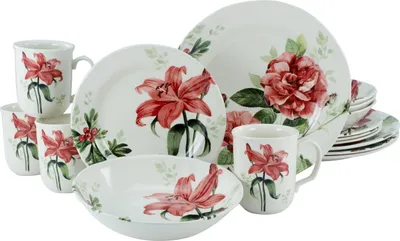 Obrázok produktu pre CreaTable, 22445, Rosemary Creme, kombinovaná sada 16 dielov, kamenina