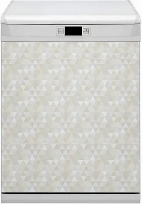 Produktbild von Magnete  Küche Magnetmatte Magnet für Spülmaschine Abwaschbar Nachbildung 60x70 cm  - Musterdreiecke