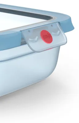 Zdjęcie produktu dla EMSA oneClick N1210100, Pudełko, Prostokątny, 0,5 l, Niebieski, Półprzezroczysty, Polipropylen (PP), Polipropylen (PP)/elastomer termoplastyczny (TPE)