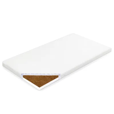 Produktbild von Kinderbettmatratze New Baby STANDARD 90x40x7 cm Kokosnuss-Schaumstoff