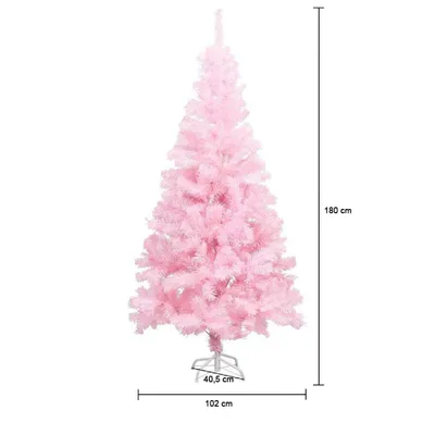 Zdjęcie produktu dla Różowa sztuczna choinka - w kilku rozmiarach -180 cm-owa