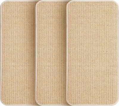 Produktbild von 3 Stück Kratzmatte Katze,Kratzbretter Katze Sisal,50x25cm,Katzen Kratzbrett,Geeignet für Sofamöbeltüren,und Teppiche und Wände zu schützen