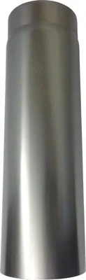 Produktbild von Ofenrohr Ø150 mm 0,5m eingezogen roh
