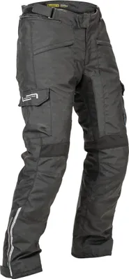 Produktbild von Lindstrands Borgvik wasserdichte Motorrad Textilhose, schwarz, 56