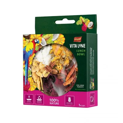 Produktbild von Vitapol Vitaline - Lunch Bowl Snack für Großpapageien