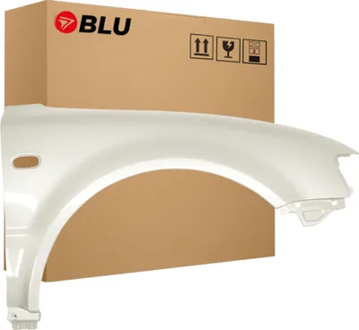 Immagine prodotto di BLU Parafango compatibile con VW Volkswagen Passat B5 LB9A Destra Weiss CandyWeiss | 1996-2000 | Anteriore | Verniciato | Pronto per il montaggio | Acciaio