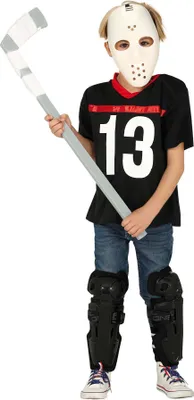 Produktbild von Kostüm  mit Hockeymaske, Groesse:L