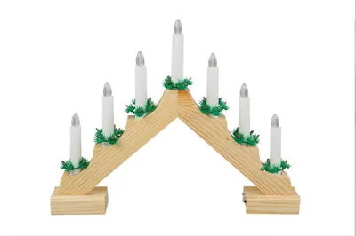 Produktbild von Adventsleuchter / Adventsbogen / Lichterbogen / mit 7 LED-Lichter