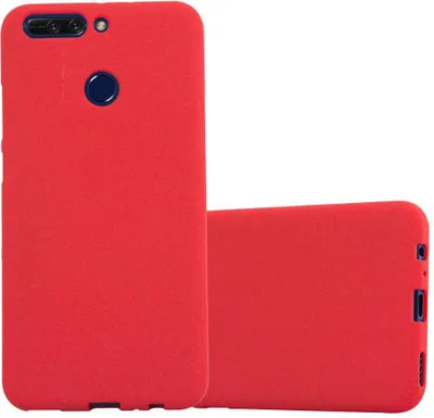 Produktbild von Cadorabo Schutzhülle für Honor 8 PRO Hülle in Rot Handyhülle TPU Etui Cover Case