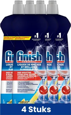 Immagine prodotto di Finish Brillantante Shine & Protect Limone – 4 x 800 ml – Confezione Convenienza