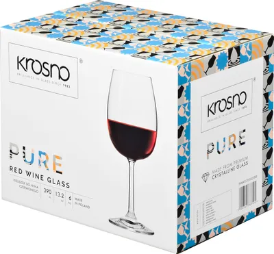 Zdjęcie produktu dla Komplet 6 kieliszków do wina czerwonego Name Pure 350 ml