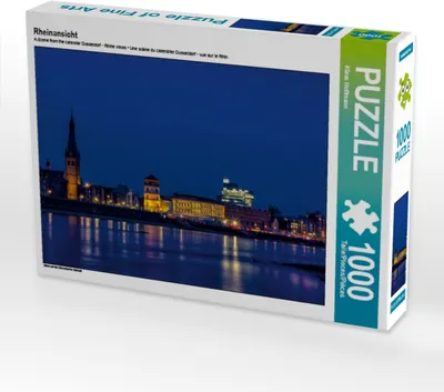 Produktbild von Calvendo Rheinansicht 1000 Teile Puzzle quer 640x480mm, Hoffmann Klaus; 7361096