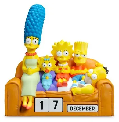 Obrázok produktu pre Večný kalendár – darčeková sada – The Simpsons