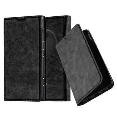 Immagine prodotto di Cadorabo cover per Nokia Lumia 1020 cover protettiva in nero custodia per cellulare cover chiusura magnetica
