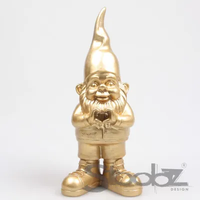 Immagine prodotto di Stoobz Gnomo cuore oro 29,5 cm