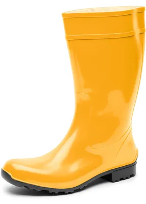 Produktbild von Ladeheid Damen Gummistiefel LA-967 (Gelb/Schwarz, 40 EU)