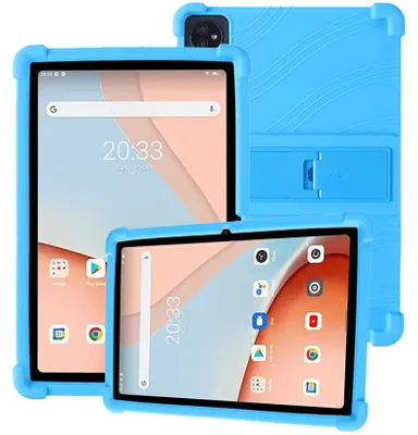 Obrázek produktu pro Tableta Pouzdro pro Oscal Pad 60 10,1", nárazuvzdorné měkké silikonové ochranné pouzdro se stojánkem Světle modrá
