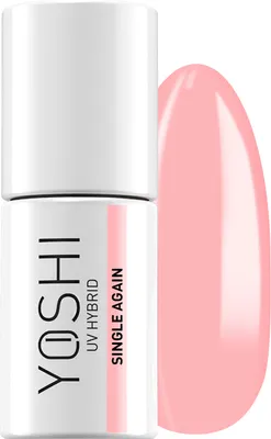 Produktbild von Yoshi | Hybrid-Nagellack - 818 Single Again - Hybrid-Gellack - Hybridlack - UV LED - 6ml - Profi Qualität - Rosa