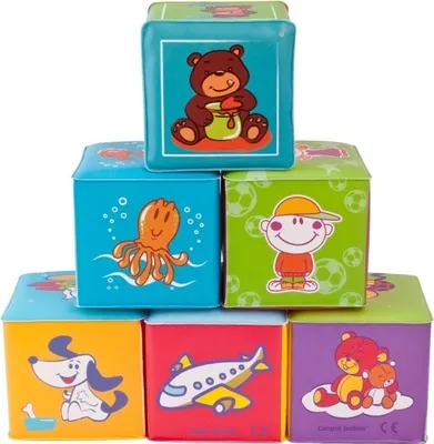 Obrázok produktu pre Canpol CANPOL kaladėlės minkštos 6vnt. 2/817