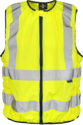 Produktbild von Warnschutz Motorradweste "Schleiz" - Korntex Signal-Gelb 5XL