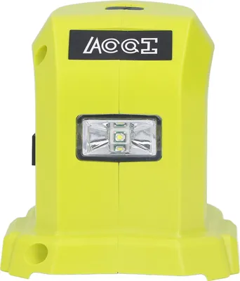 Obrázok produktu pre Adaptér batérie Dvojitý USB port Adaptér lítium-iónovej batérie s LED kontrolkami 18 V 14,4 V