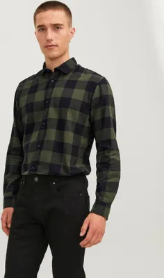 Produktbild von Jack & Jones Hemd Gingham Langarmhemd