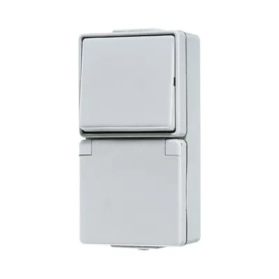 Obrázek produktu pro JUNG 676 W Elektrický spínač Kolébkový spínač bílý (676W)