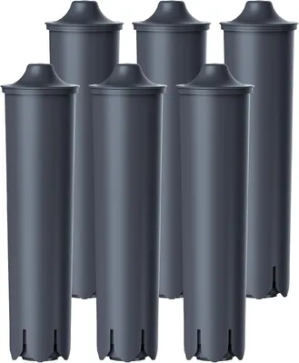 Produktbild von AQUA CREST Wasserfilter, Kompatibel mit Smart+, 24233 Filterpatrone (6) Kompatibel mit Jura E8, E6 Kaffeevollautomat