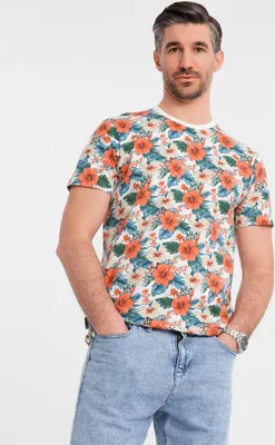 Produktbild von Ombre Clothing Kurzarmhemd für Männer Dana weiß S