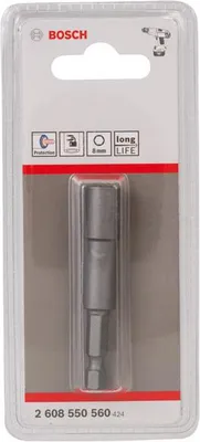 Produktbild von Steckschlüssel, 65 x 8 mm, M 5, Tiefenanschlag 2 607 002 586