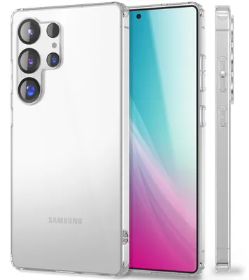 Produktbild von NALIA Hülle "GLAZE" für Samsung Galaxy S25 Ultra - Klare TPU Schutzhülle, Anti-Gelb, Schlank & Leicht - Transparente Handyhülle
