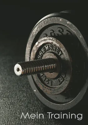 Produktbild von Mein Trainingstagebuch für Krafttraining und Fitness Ringbuch - DIN A5 Notiere deine körperlichen und kräftemäßigen Fortschritte Ausreichend Platz für Trainingspläne
