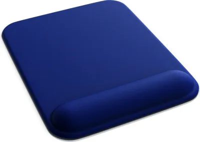 Produktbild von CSL Gaming Mauspad, Office Mousepad mit Gelkissen mit & Handgelenkauflage, 22,5 x 28 cm, dunkelblau