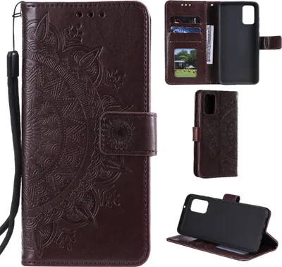 Immagine prodotto di Huawei P40 Custodia del telefono cellulare Custodia Flip Cover Protettiva Mandala Rosegold
