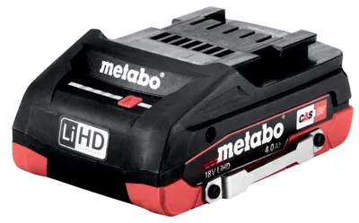 Immagine prodotto di Metabo 624989000, batteria ricaricabile, agli ioni di litio (Li-Ion), 4 Ah, 18 V, Metabo, trapano
