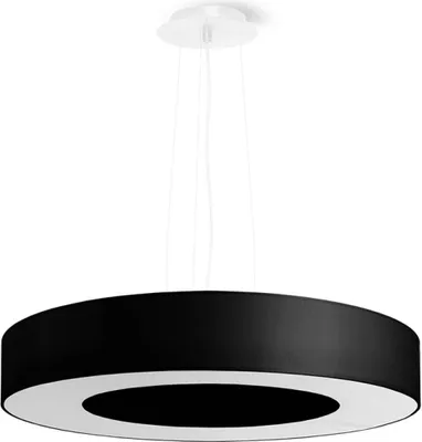 Produktbild von Hängeleuchte Saturno Slim 50 SOLLUX Schwarz
