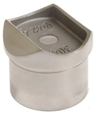 Produktbild von AISI304 A/0727-242 Handlaufträger für Rohr 42,4x2 mm, Edelstahl