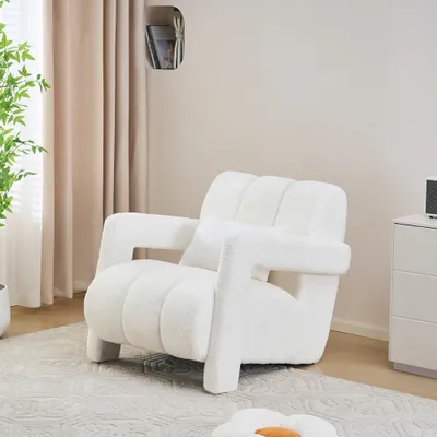 Immagine prodotto di 360Home divano poltrona singolo divano poltrona singolo beige【ZH-8126】