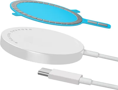 Obrázek produktu pro Avizar, nabíječka MagSafe (15W) s magneticky připevňovatelným adaptérem, bílá